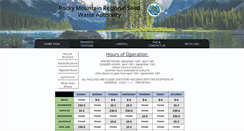 Desktop Screenshot of myrockywaste.com